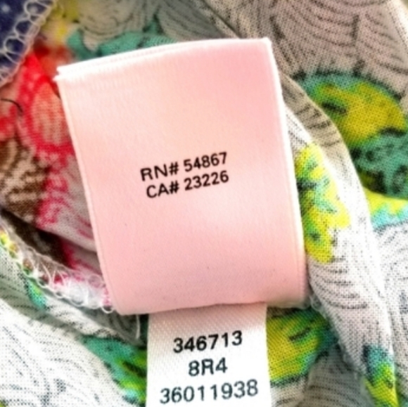 Victoria's Secret Vintage Swim Cover-up Ruffle Floral Patchwork Skirt Small NWT - Picture 8 of 12